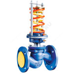 Регулятор перепада давления чугун RDT Ру16 Рп=0.4-4.8 бар фл Теплосила